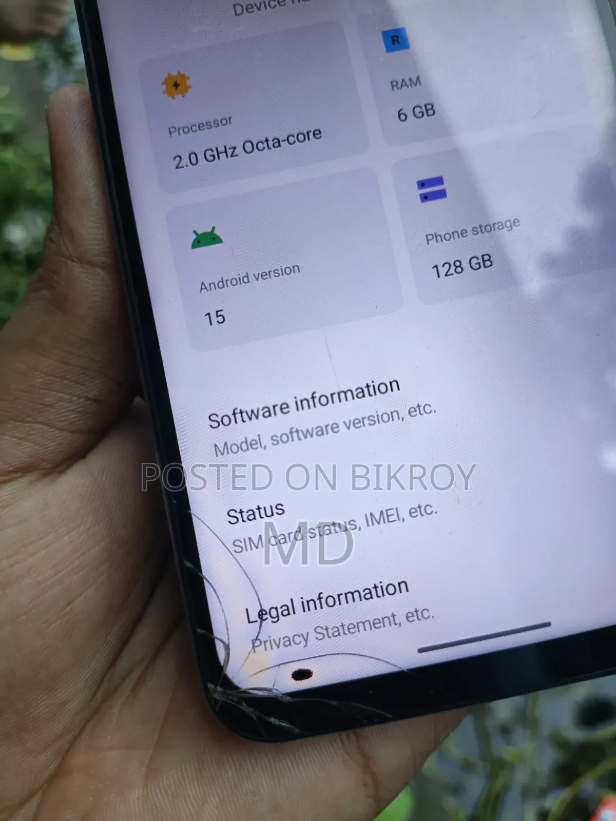 Vivo Y17s 128 GB Blue
