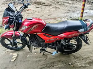 TVS Metro Plus 2015 Red