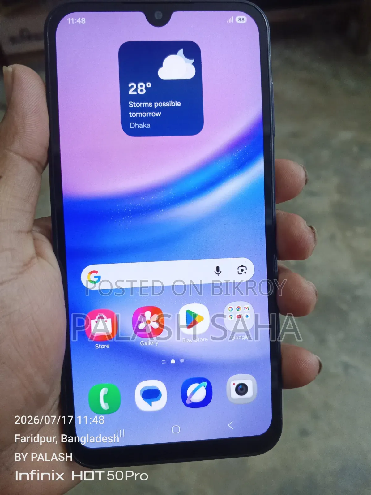 Samsung Galaxy A15 128 GB Black