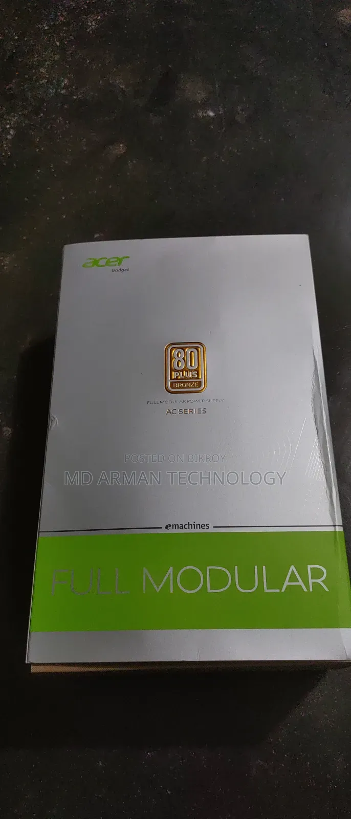 এসার ৭৫০ ফুল মডুলার/ওয়ারেন্টি/২৫/ফেব্রুয়ারি/২০২৬