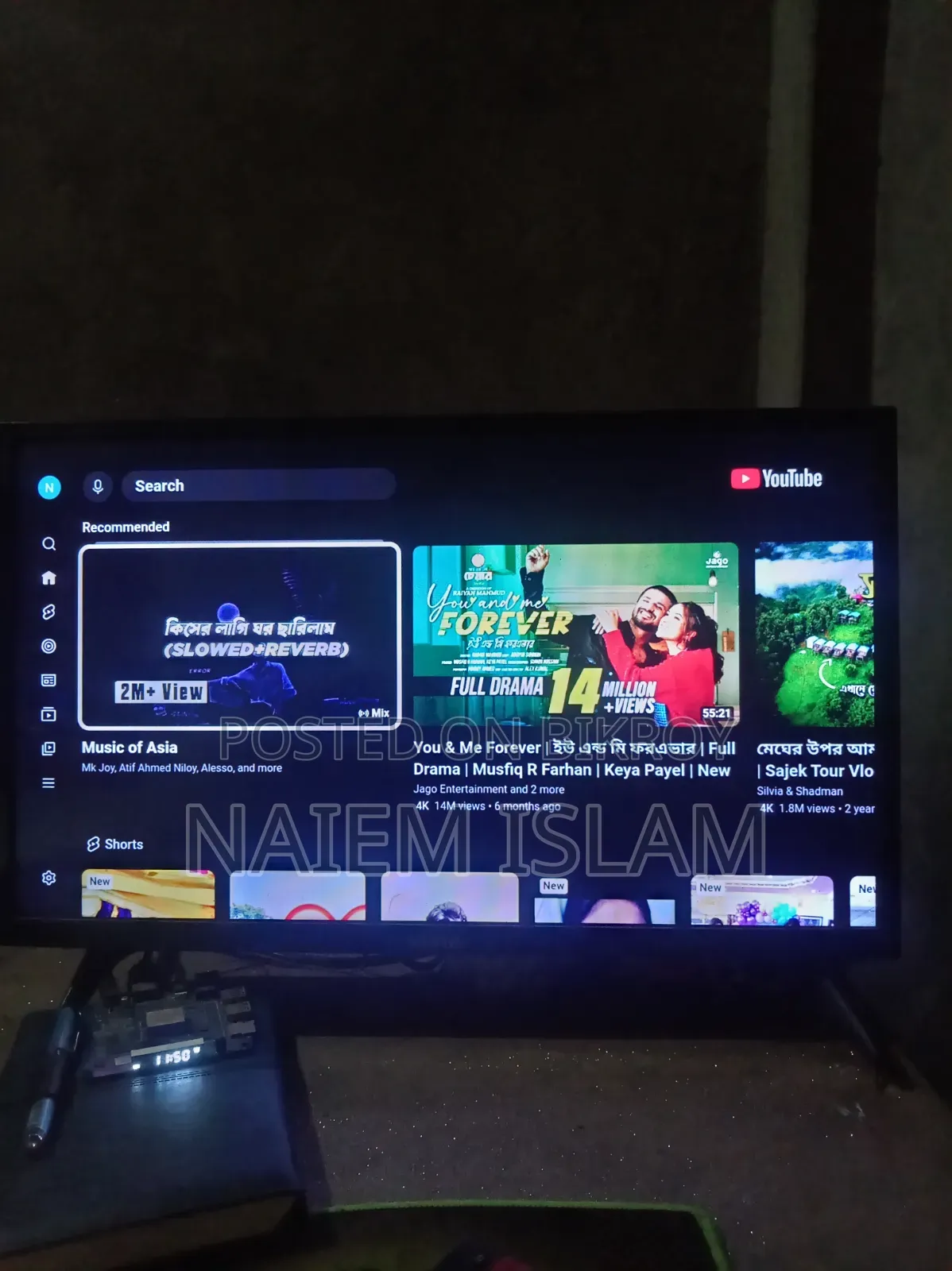 Vista monitor to be sold with Android TV card