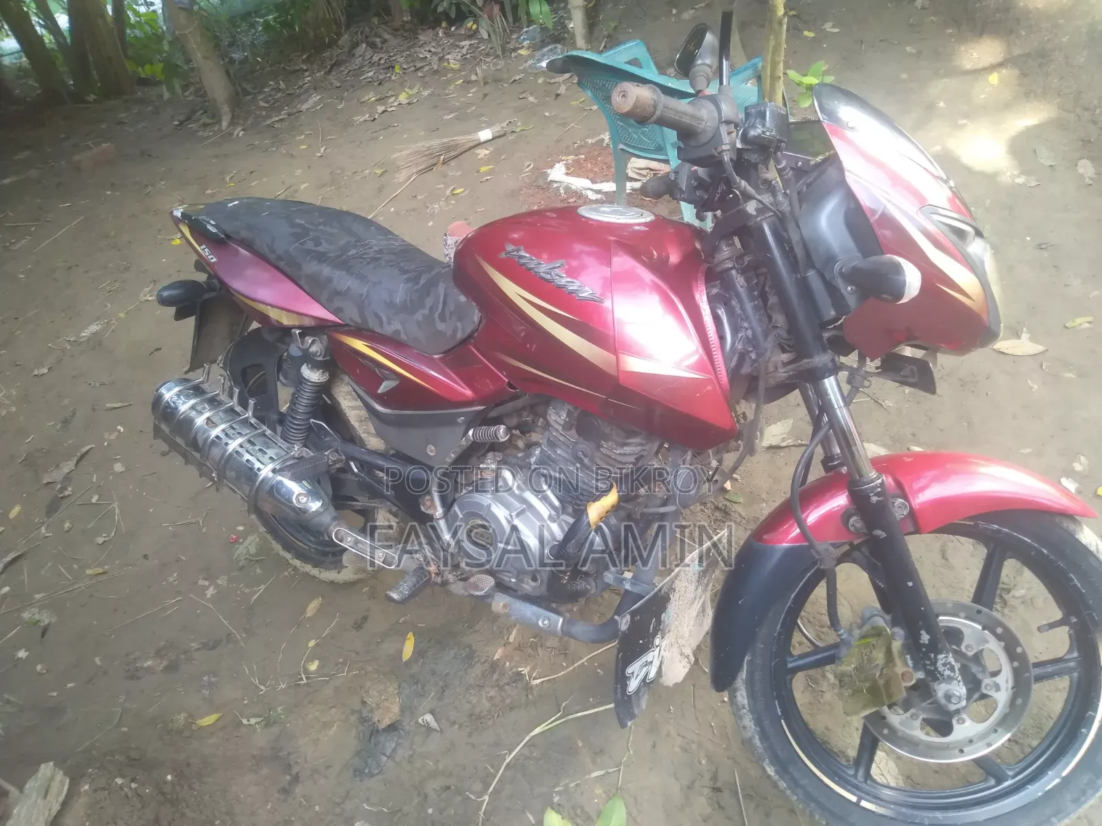 Bajaj Pulsar 150 2017 Red