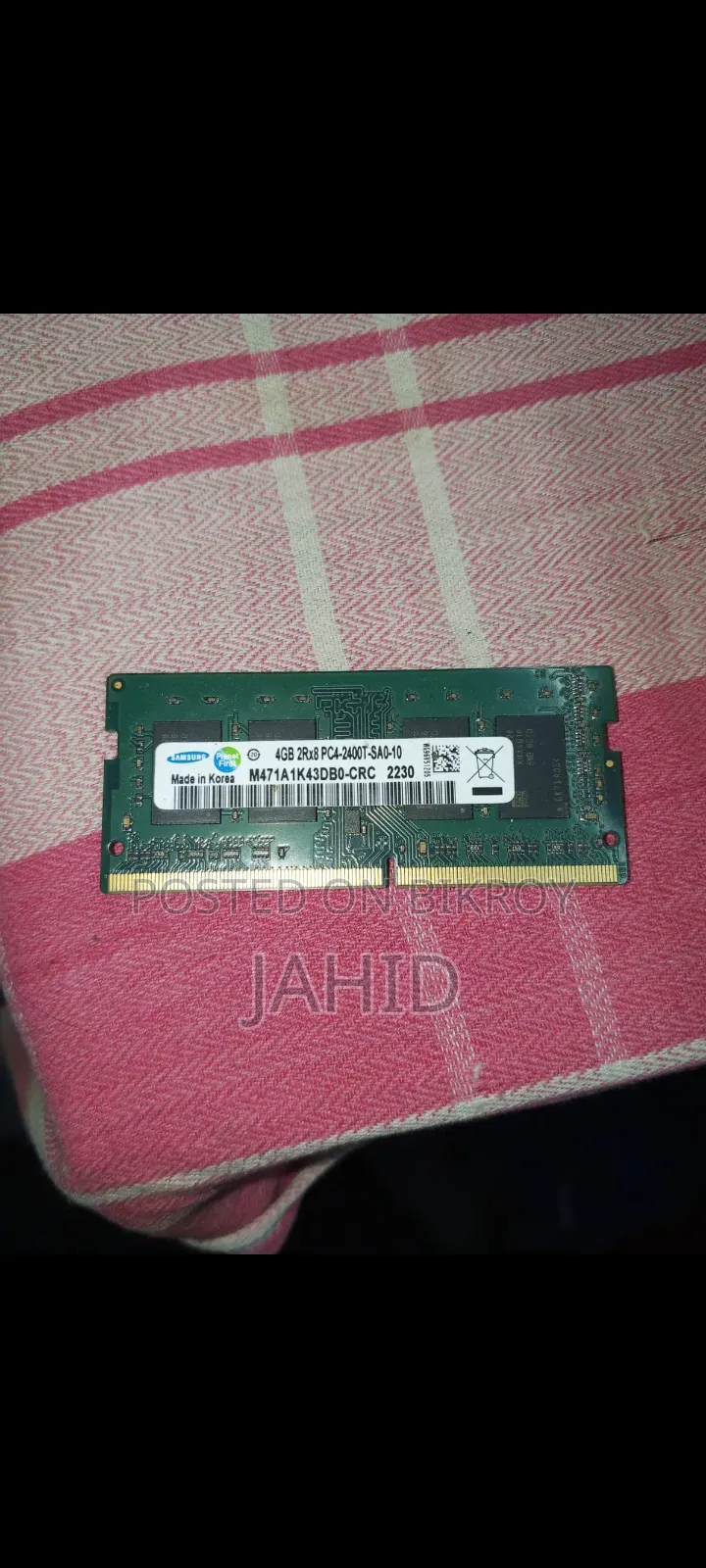 DDR4 Ram 4 Gb