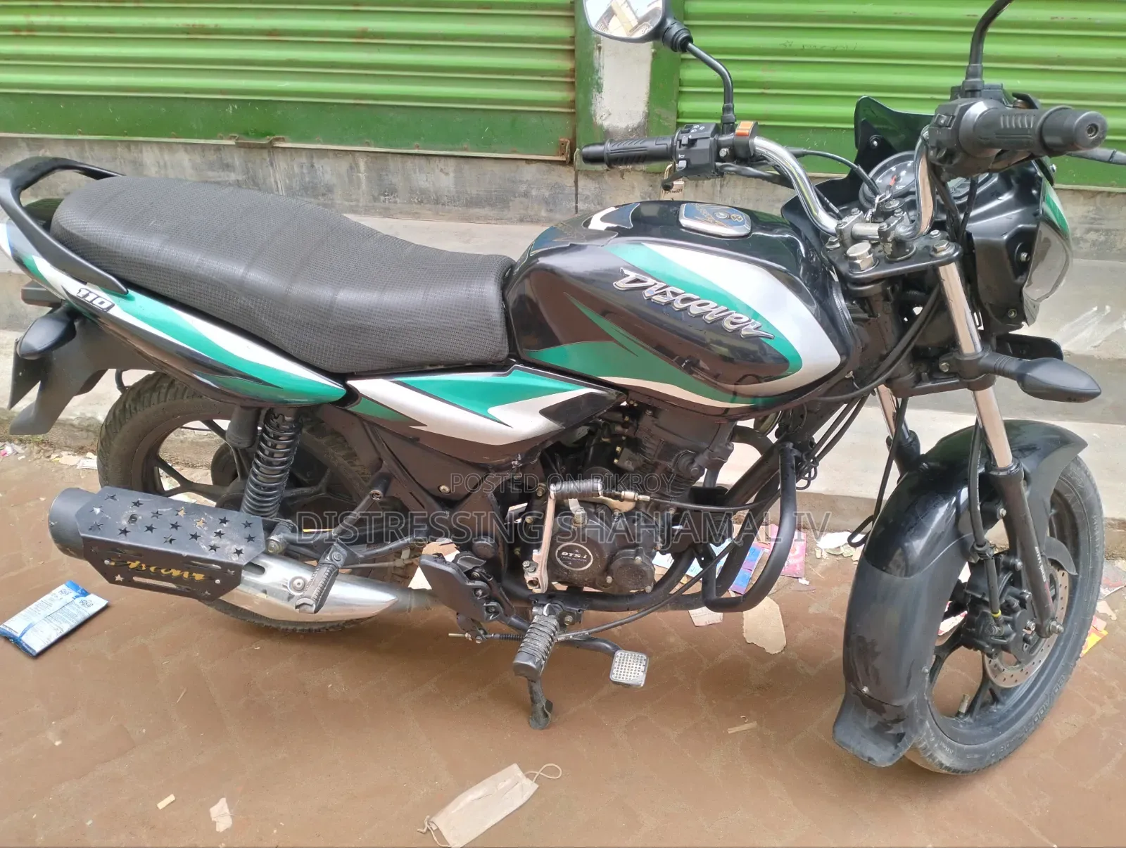 Bajaj Discover 110 2022 Green
