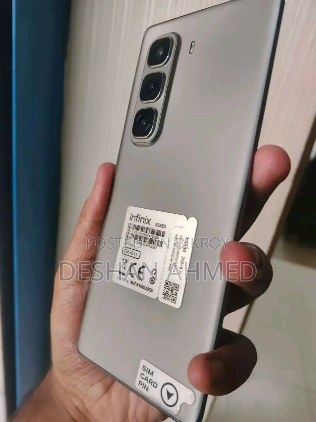 Infinix Hot 50 Pro+ 4G 256 GB Silver