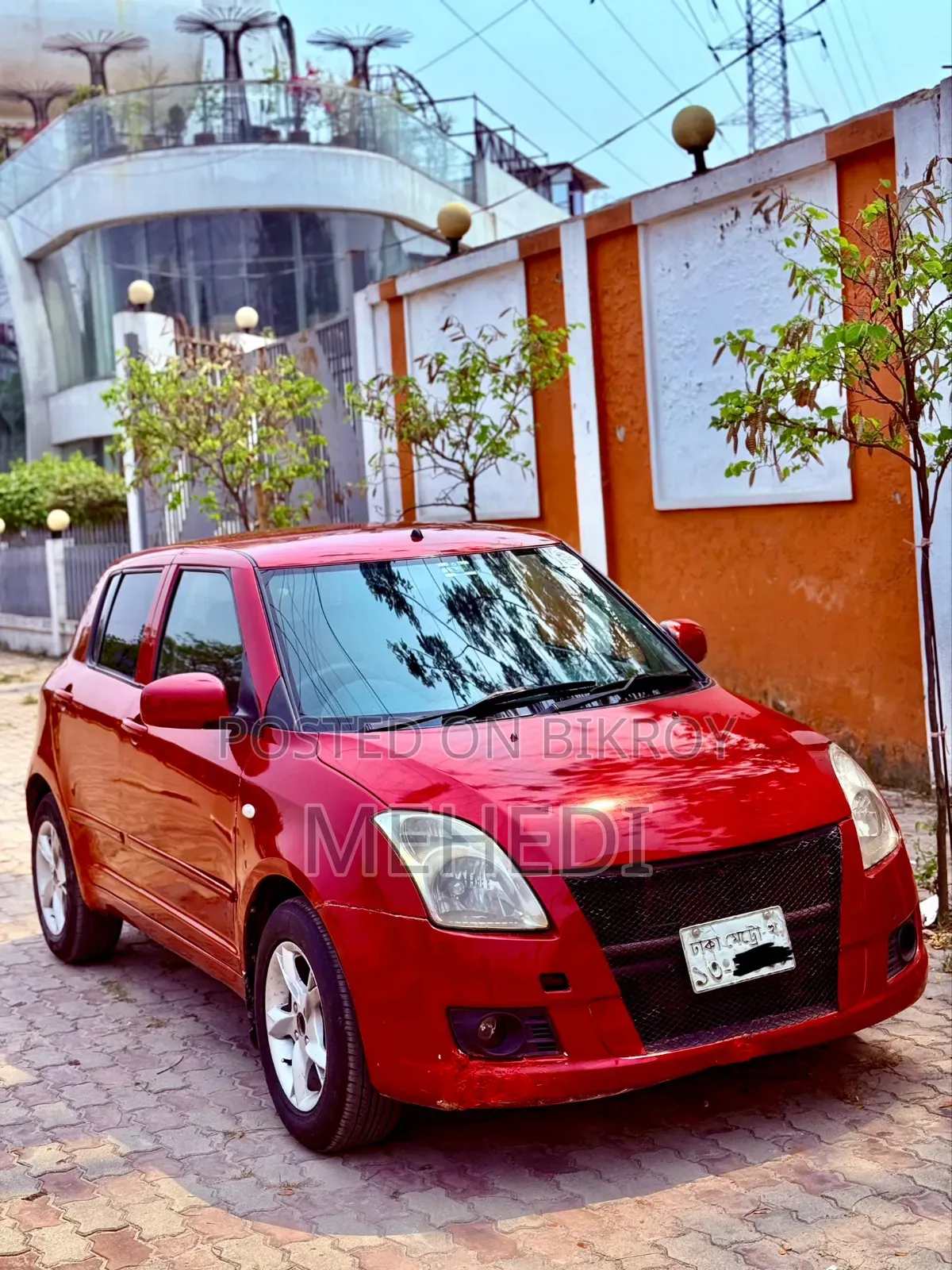 Suzuki Swift 2010 Maroon
