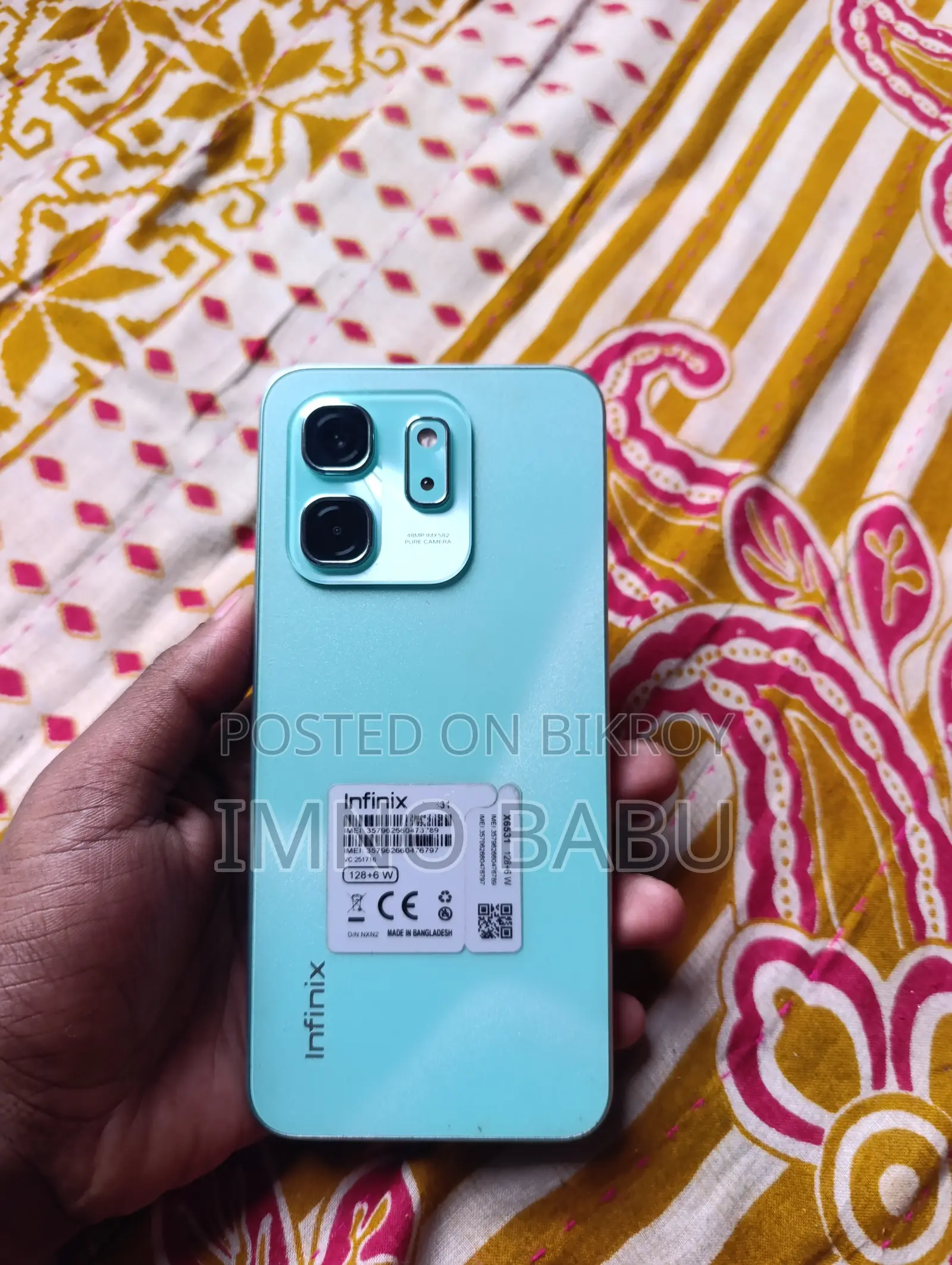 Infinix Hot 50i 128 GB Green