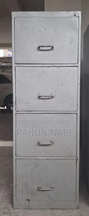 Steel 4-Drawer File Cabinet
