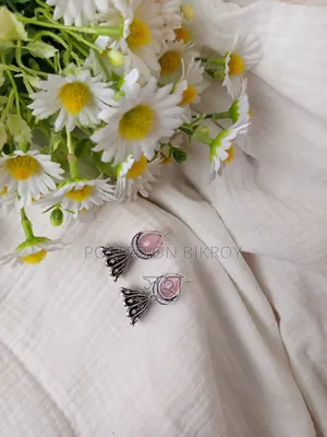 Pitol Black Polished Jhumka