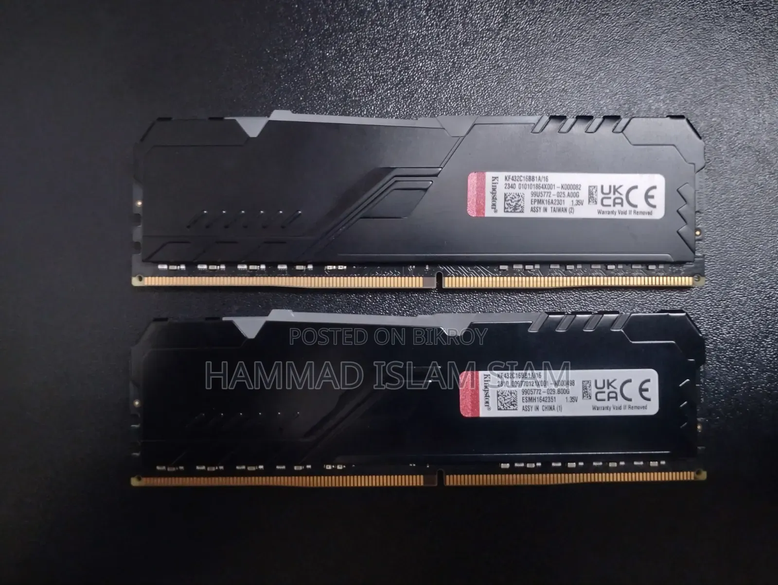 Kingston Fury Beast RGB 2×16GB DDR4 3200MHz