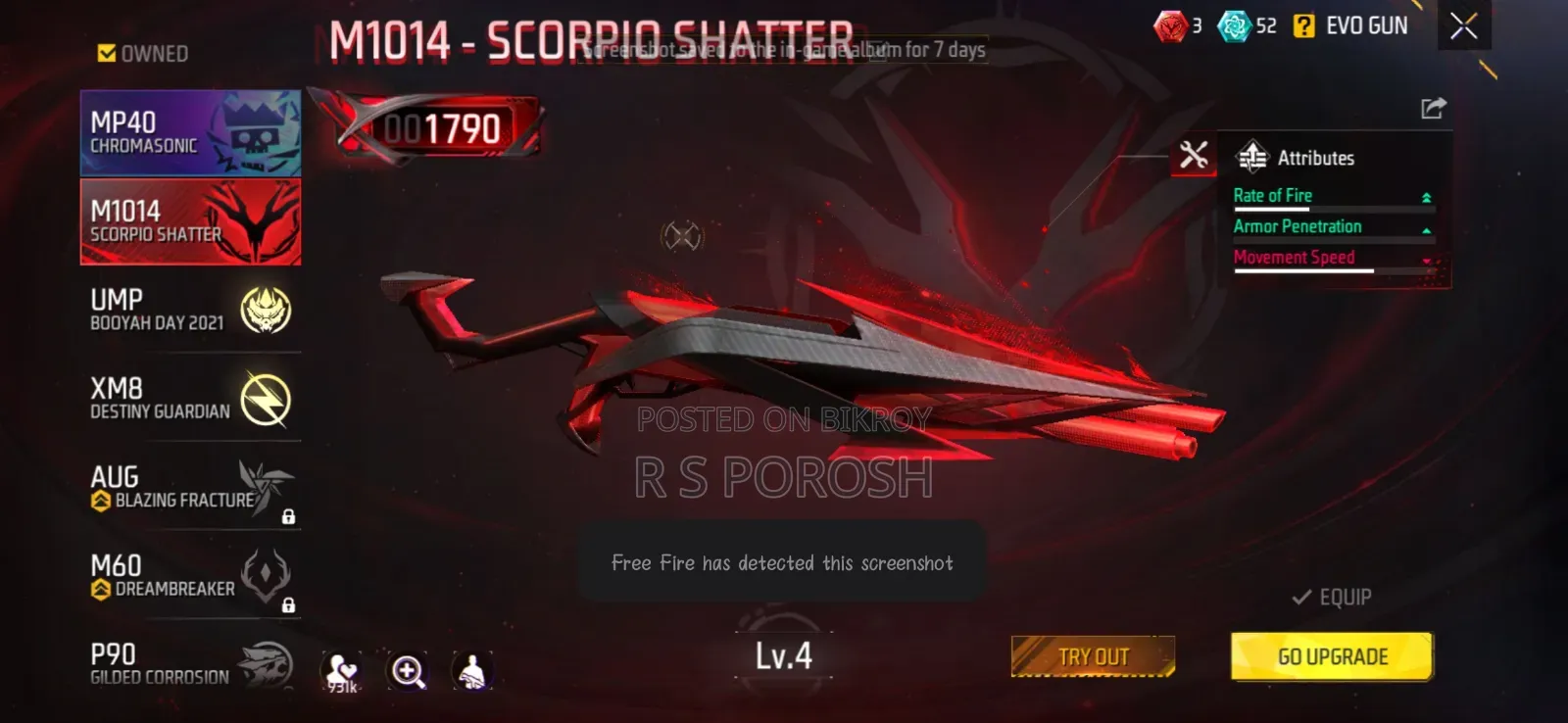 Free Fire ID for sale