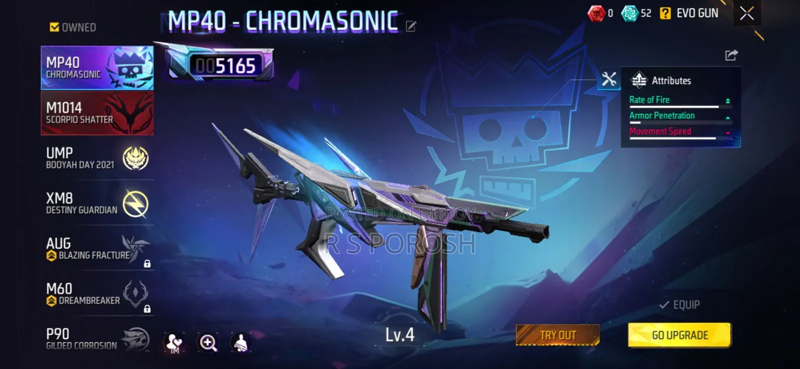 Free Fire ID for sale