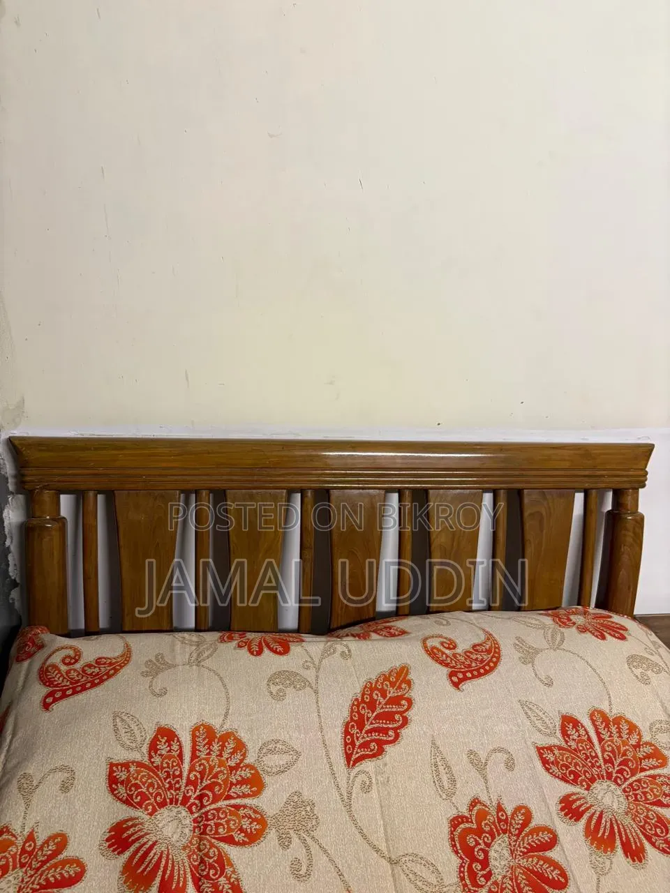 আসল সেগুন কাঠের খাট