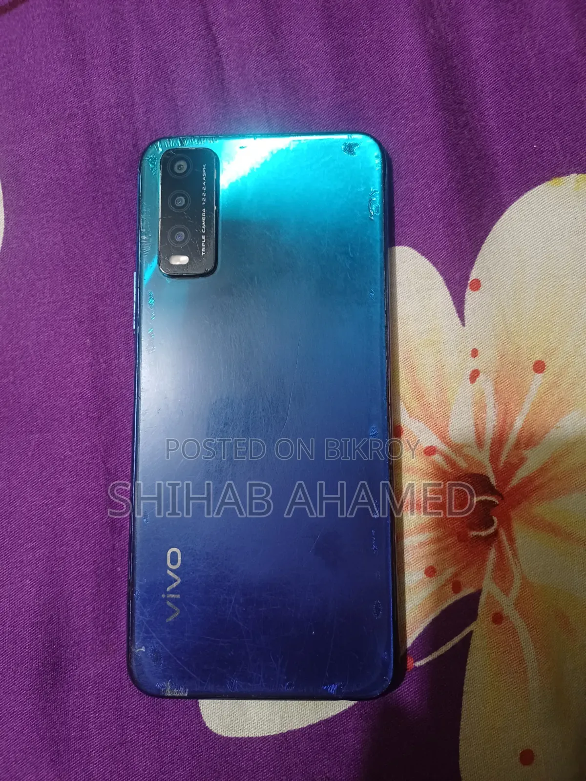 Vivo Y20 64 GB Blue