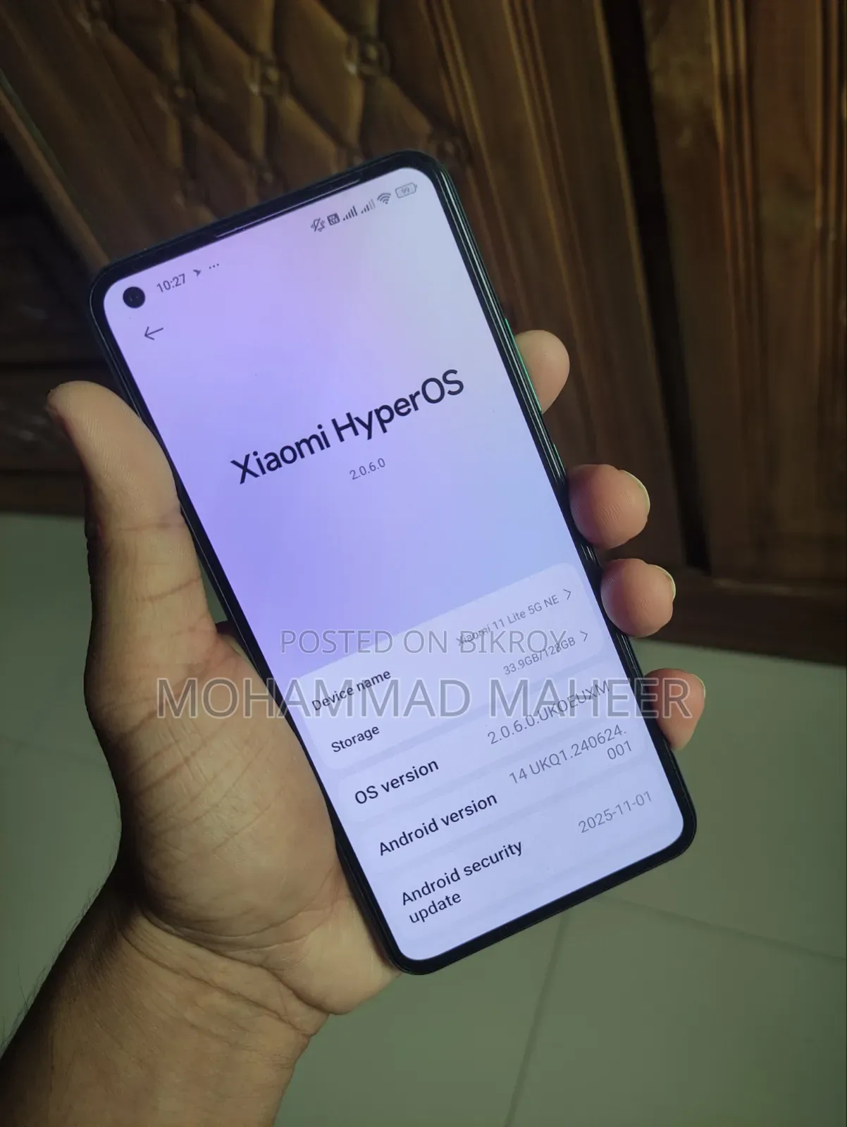 Xiaomi 11 Lite 5G NE ১২৮ জিবি
