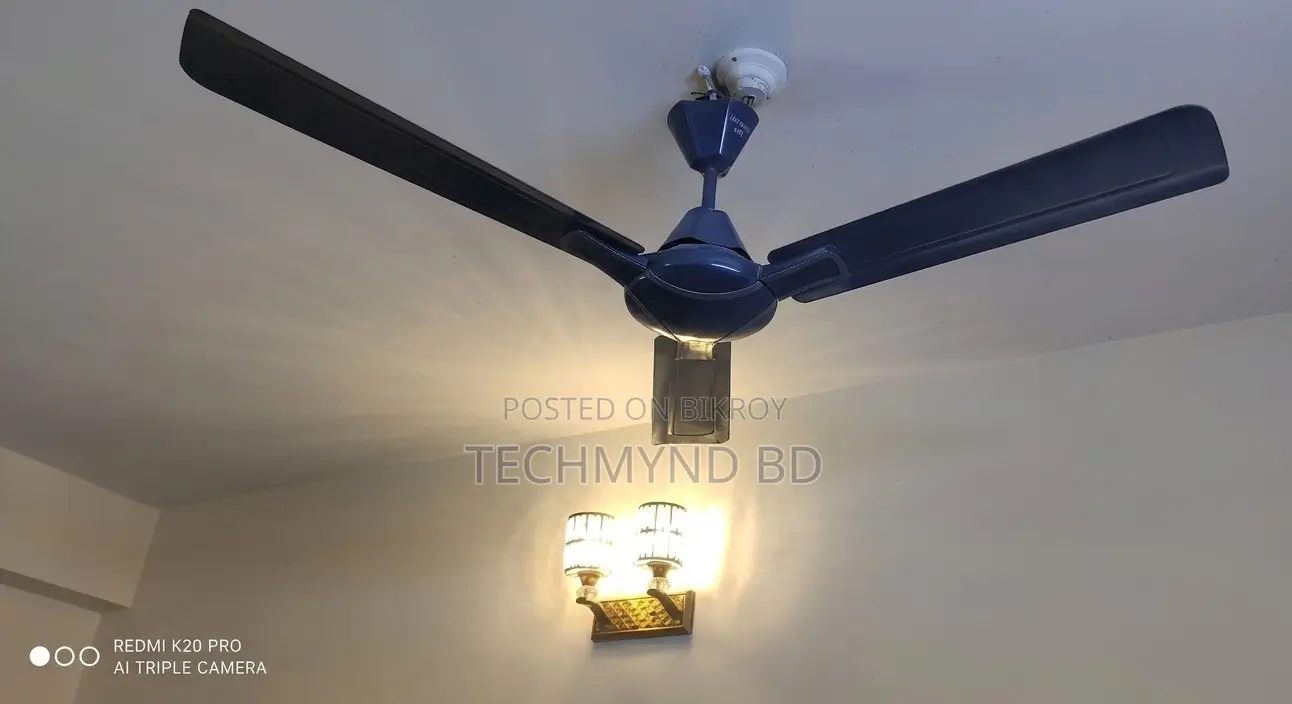 Walton 56" Fan Navy Blue