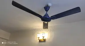 Walton 56" Fan Navy Blue