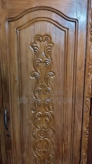 Original Chittagong teak wood almirah for sale.
