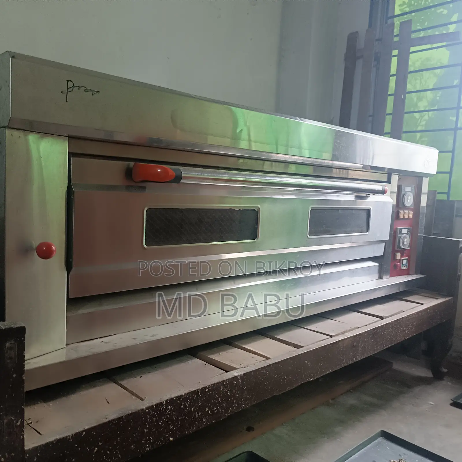 3 Tray Bakery Oven for Sale