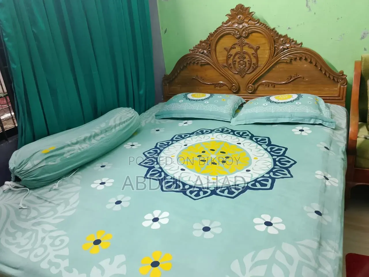 Bed (সেগুন কাঠের খাট)