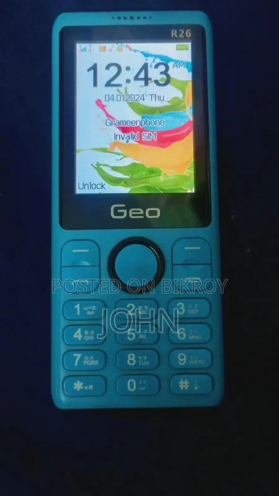 Geo R26 Blue