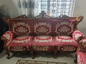 সেগুন কাঠ সোফা সেট