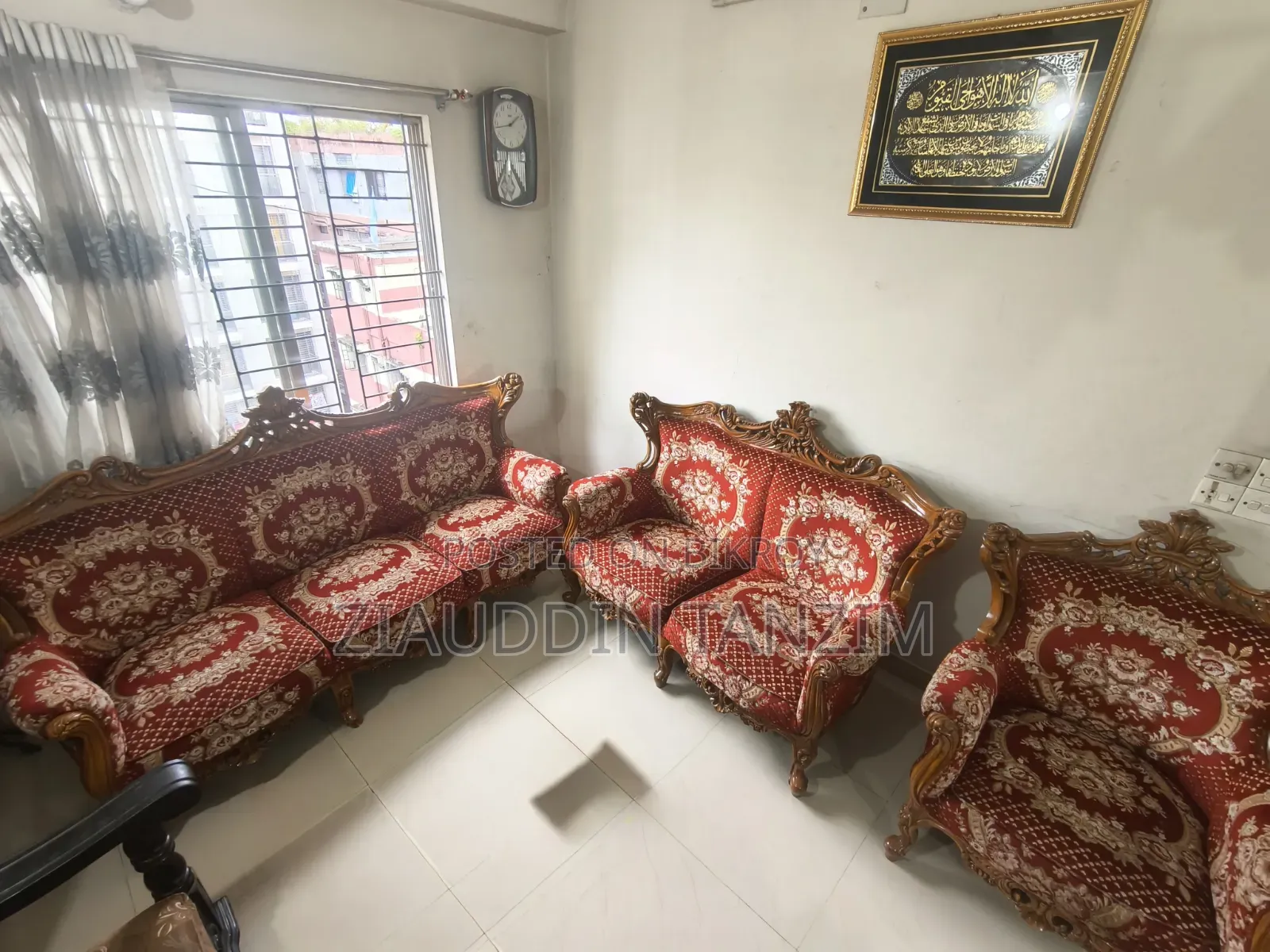 সেগুন কাঠ সোফা সেট