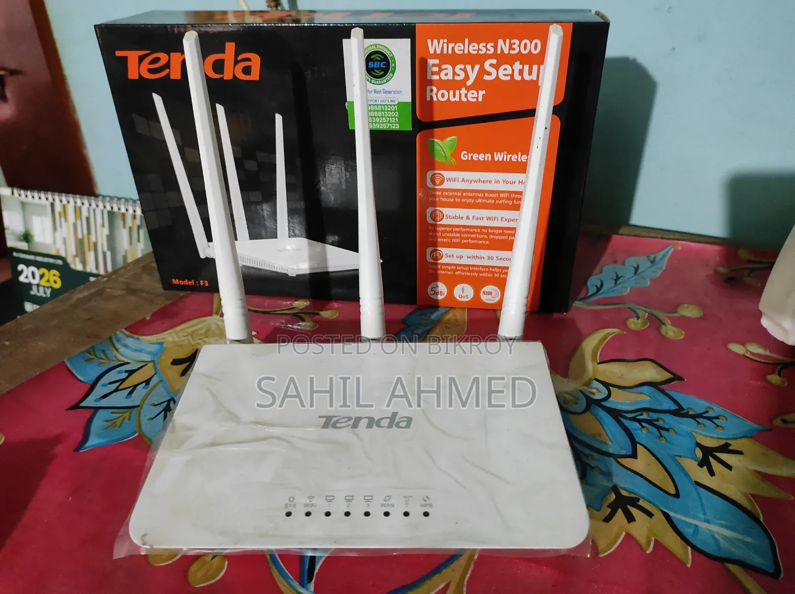 Tenda F3 300mbps Wireless Router