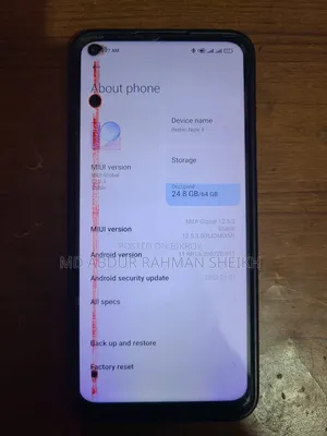 Xiaomi Redmi Note 9 64 GB Blue