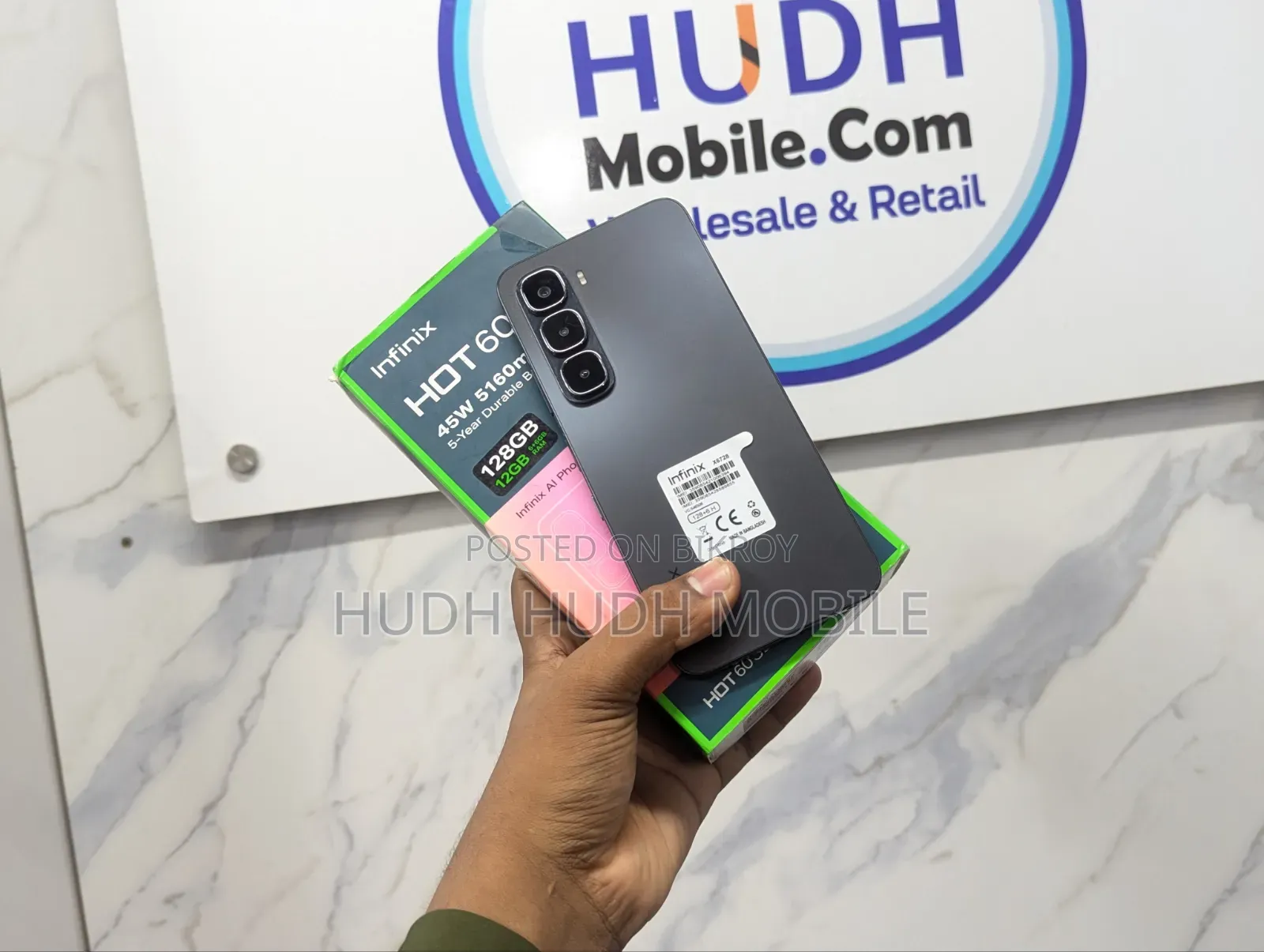 Infinix Hot 60i 128 GB Black