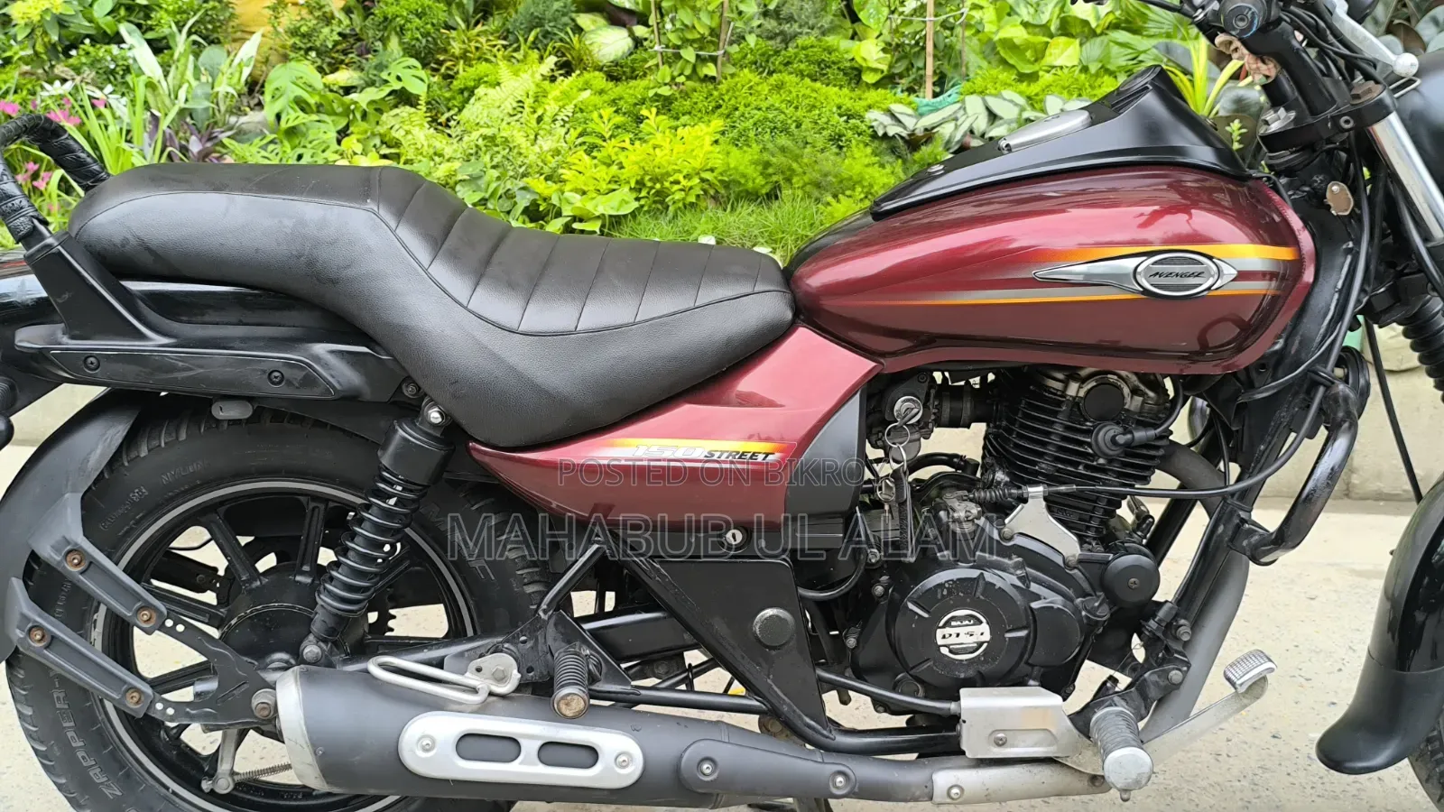 বাজাজ অ্যাভেঞ্জার ১৫০ স্ট্রিট ২০১৮ রেড