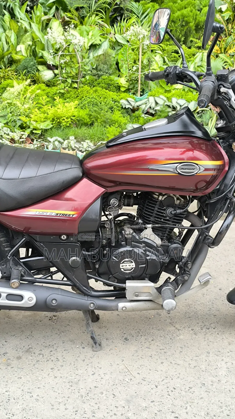 বাজাজ অ্যাভেঞ্জার ১৫০ স্ট্রিট ২০১৮ রেড