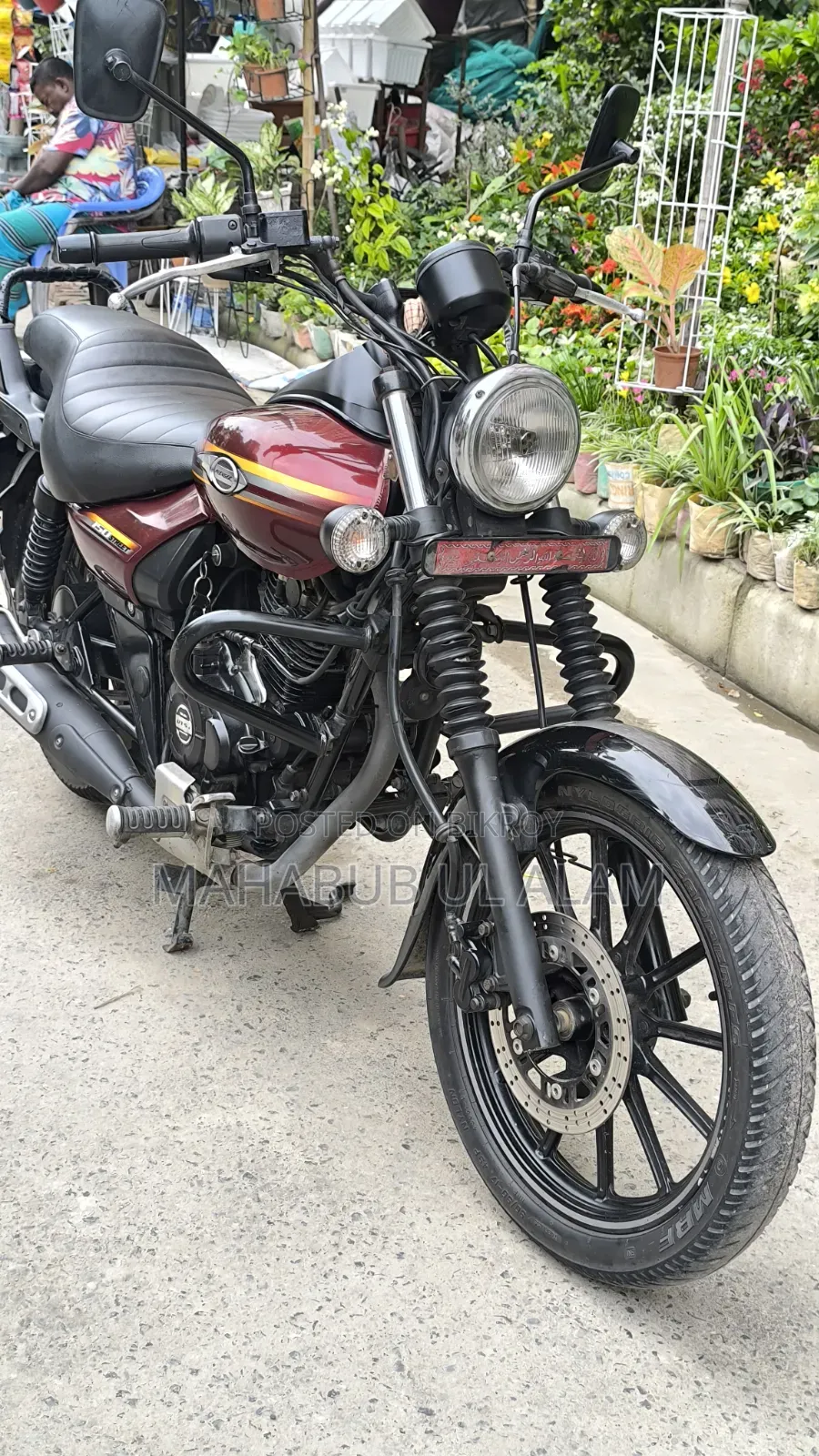 বাজাজ অ্যাভেঞ্জার ১৫০ স্ট্রিট ২০১৮ রেড