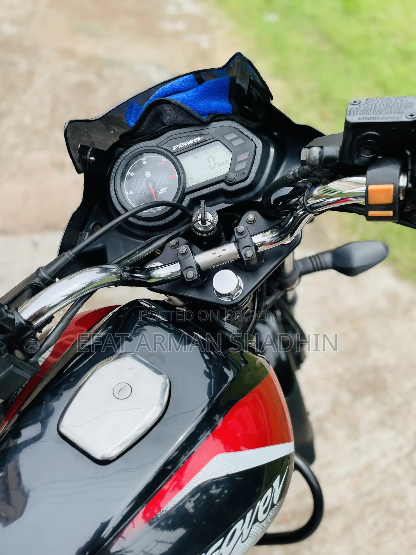 Bajaj Discover 110 2021 Black