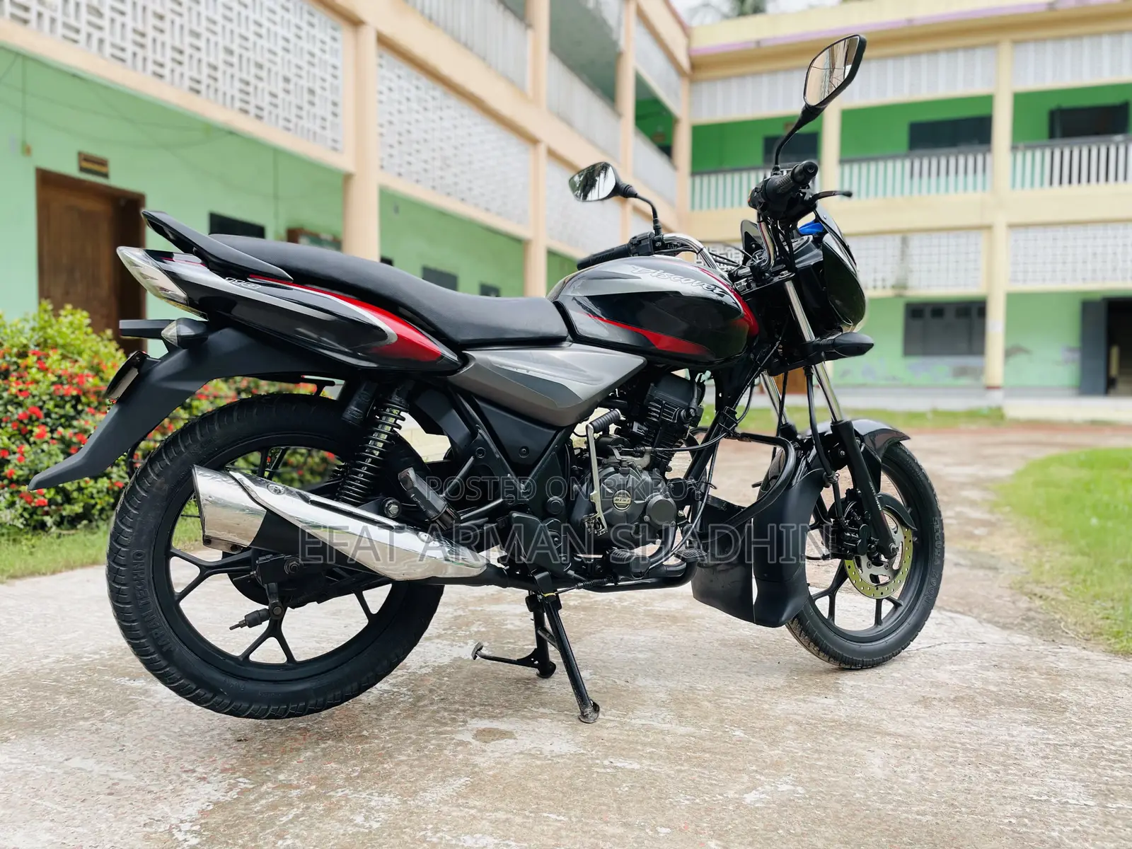 Bajaj Discover 110 2021 Black