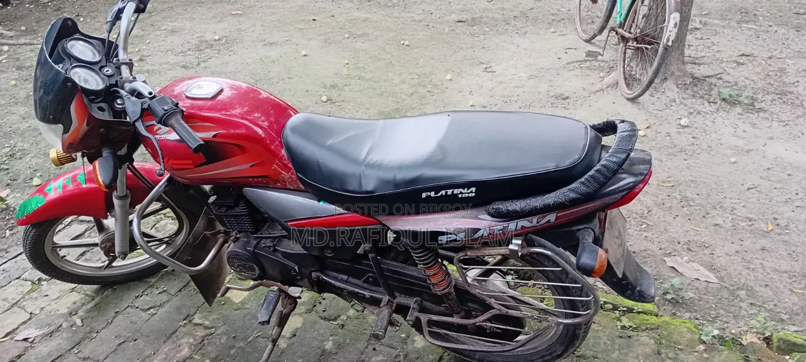 Bajaj Platina 100 2010 Red