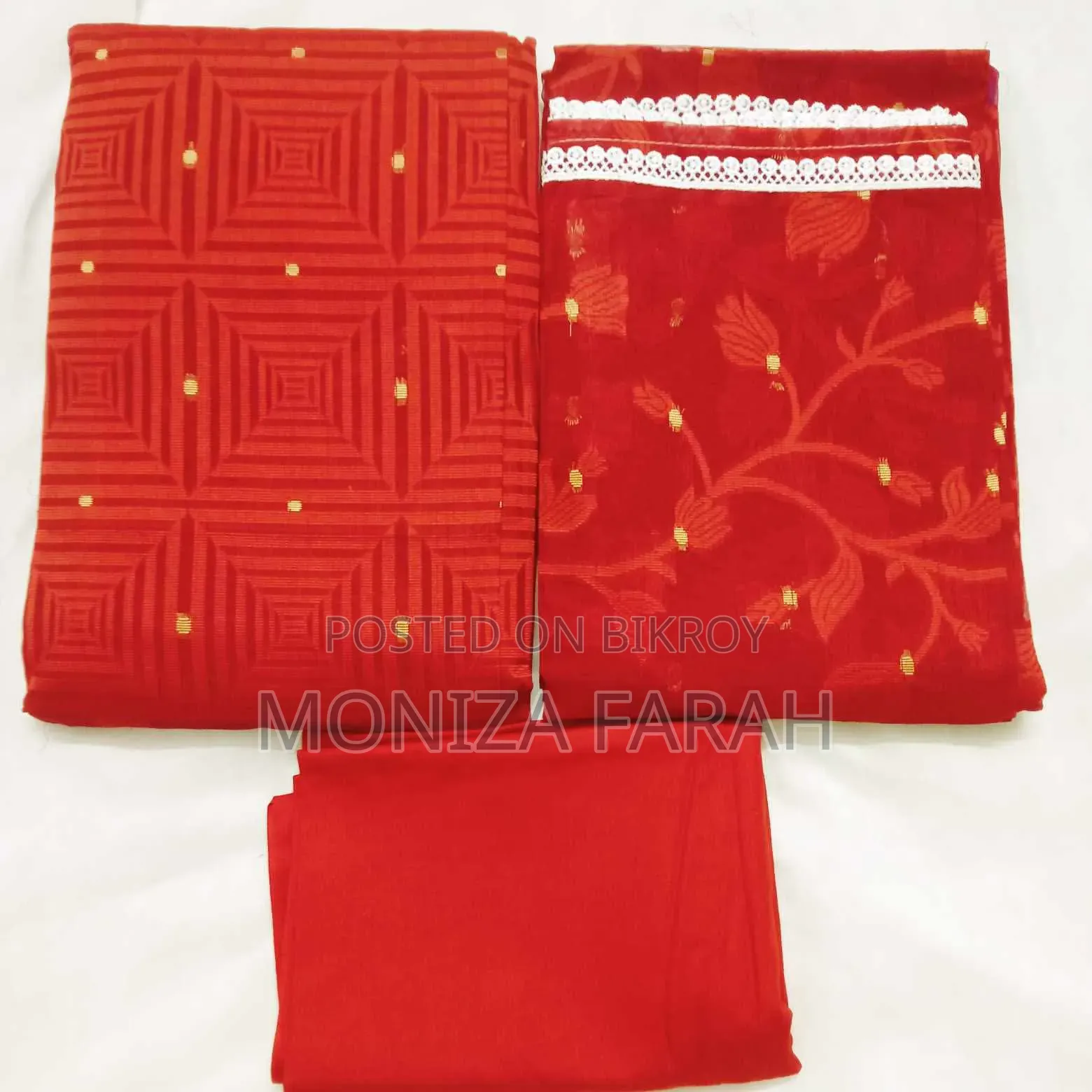 Some beautiful unstitched three-pieces