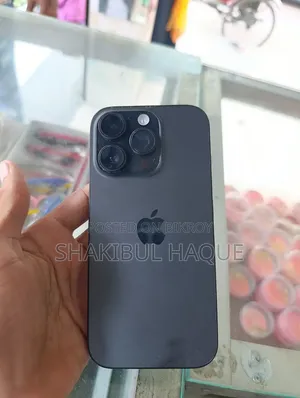 নিউ অ্যাপল আইফোন ১৬ প্রো ২৫৬ জিবি ব্ল্যাক
