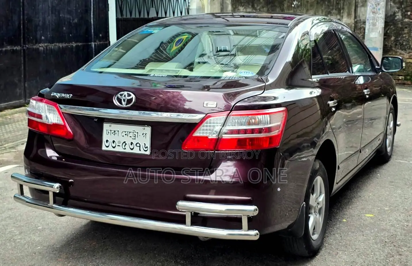 Toyota Premio 1.5 Front Wheel Drive 2010 Maroon