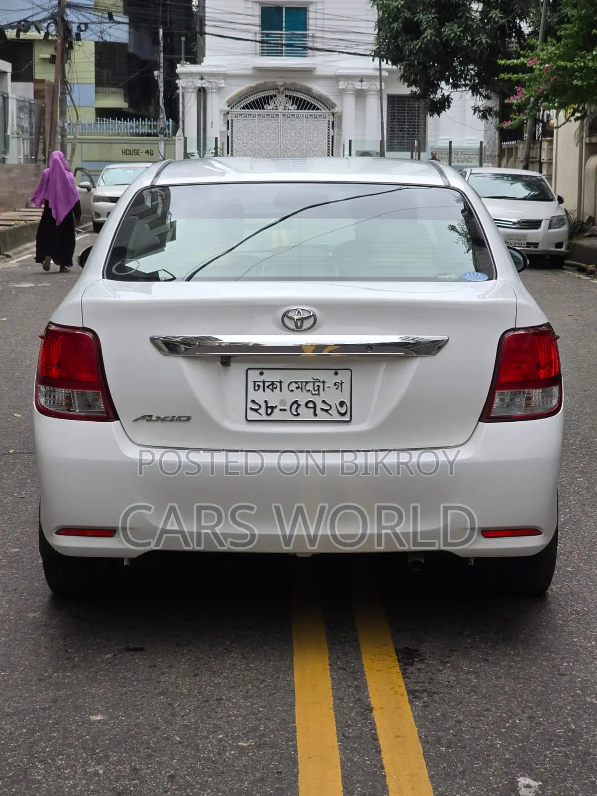 Toyota Axio 1.3 X 2WD 2013 White