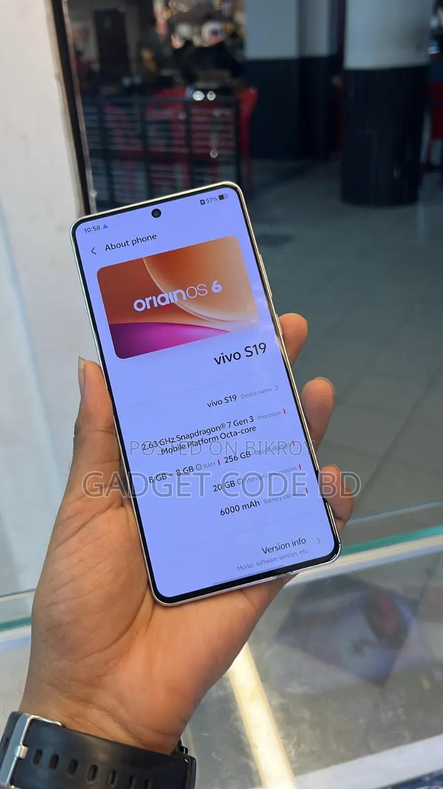 Vivo S17 256 GB
