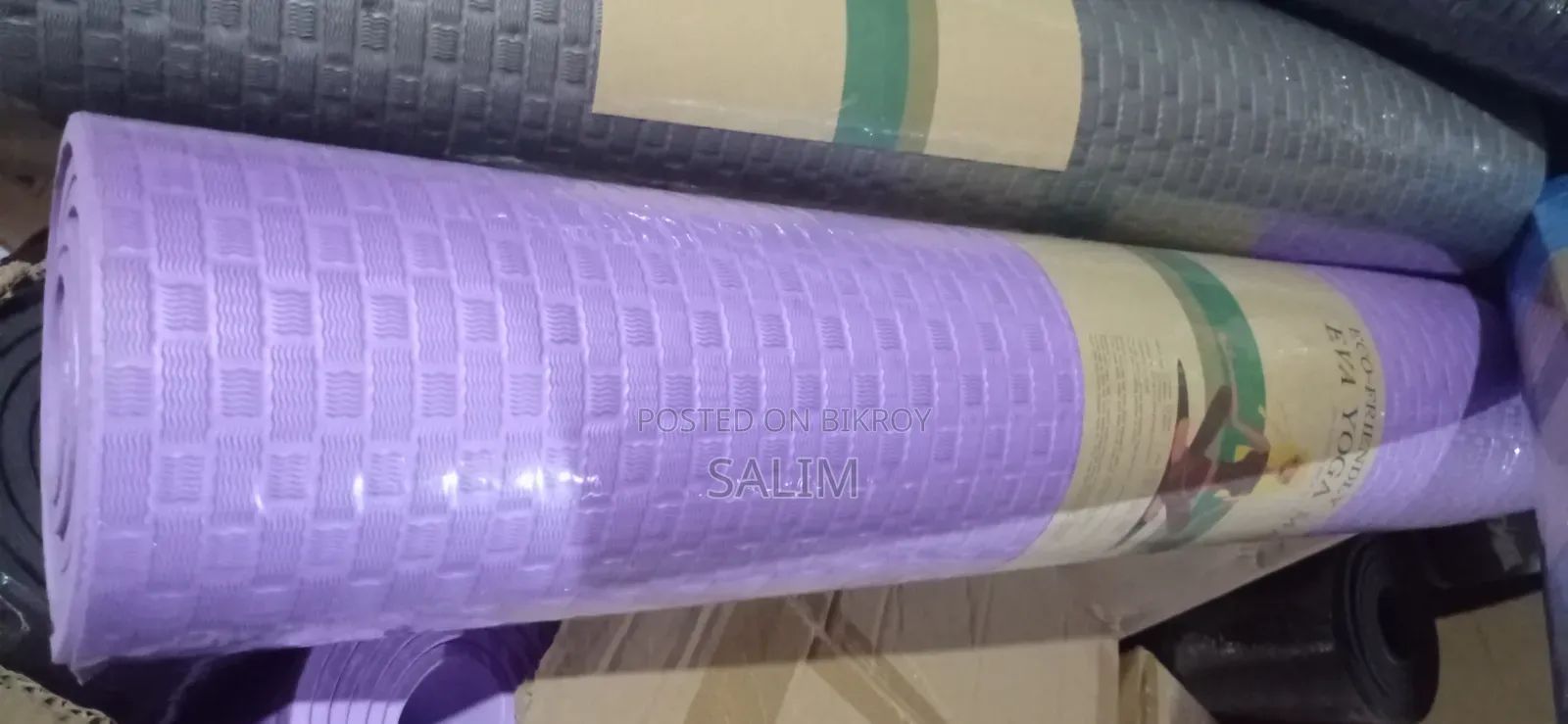 যোগা ফ্লোর ম্যাট ৮ মিমি এবং ৪ ফুট /৬ ফুট