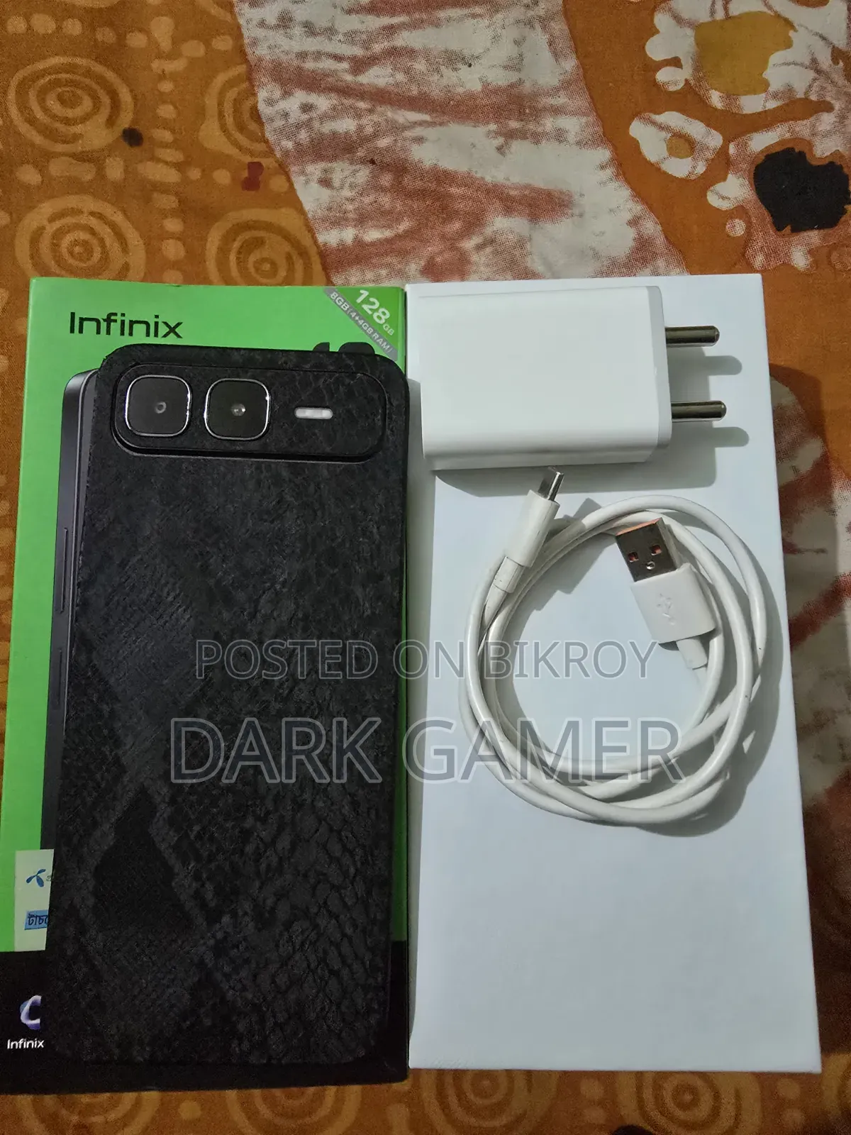 Infinix Smart 10 Plus 128 GB Black