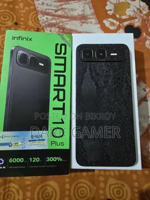 Infinix Smart 10 Plus 128 GB Black