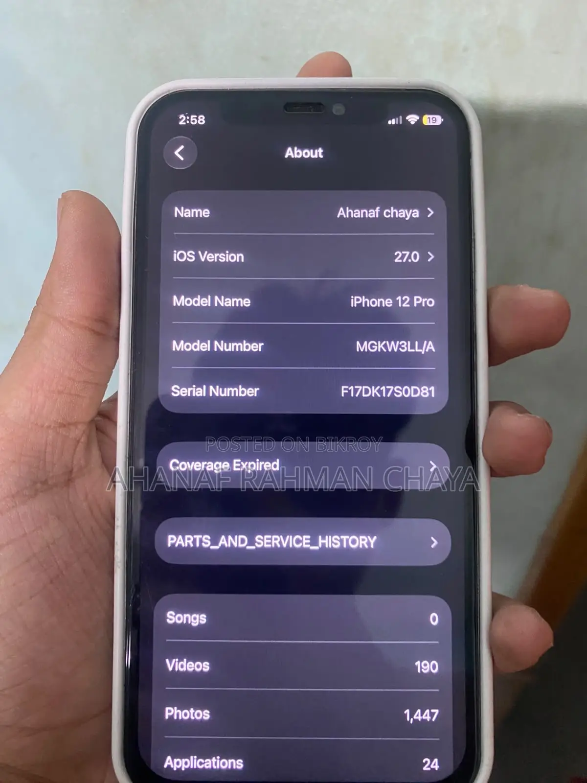 Apple iPhone 12 Pro 128 GB Silver