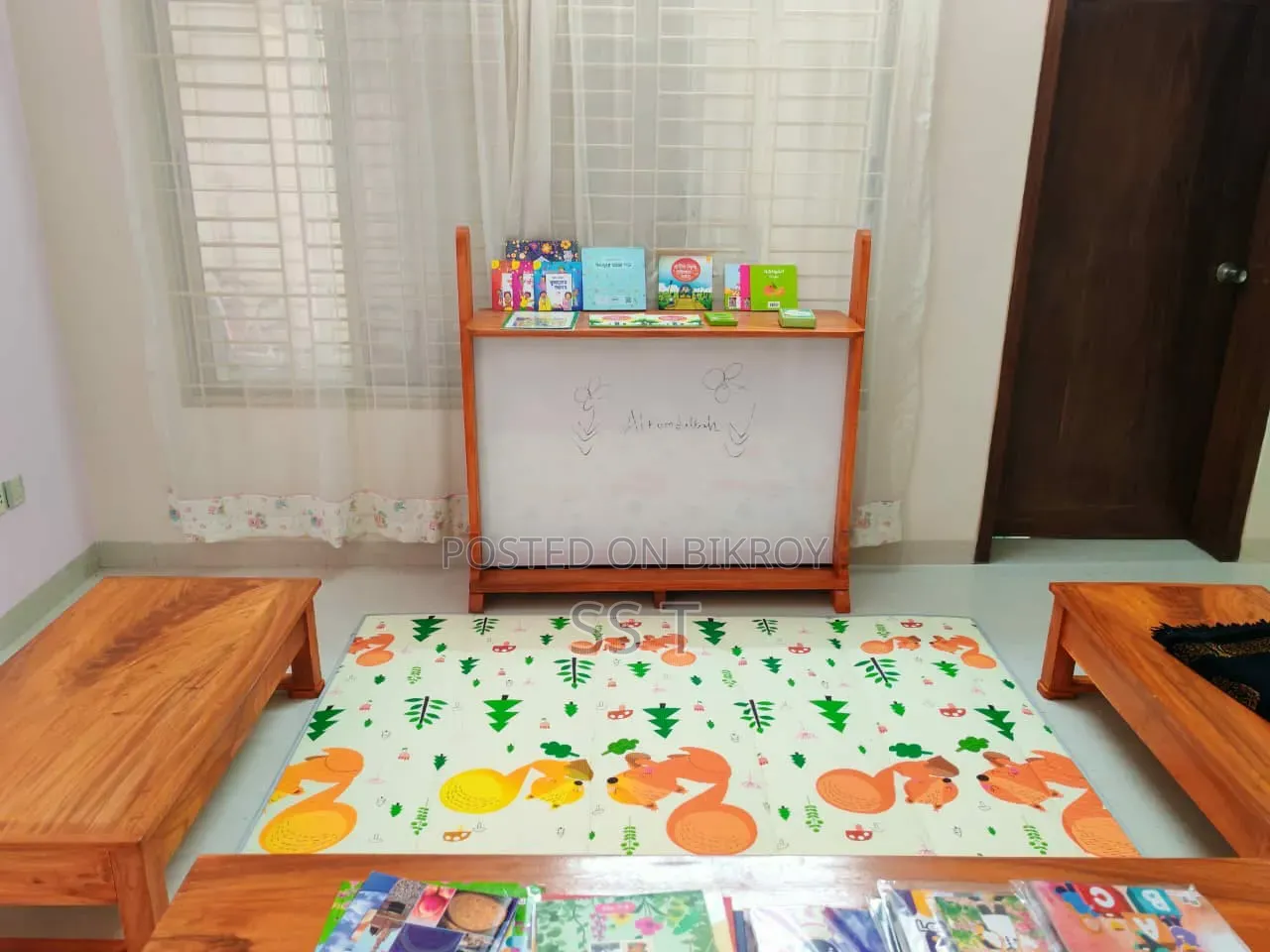 Sale of new wooden school furniture
