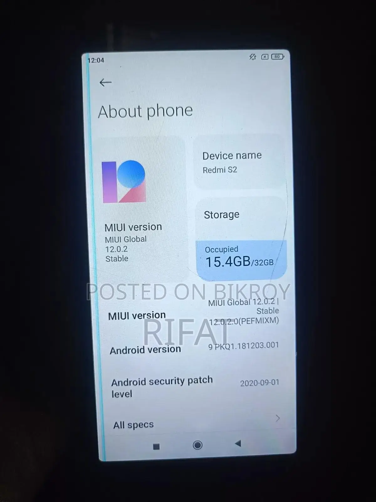 Xiaomi Redmi Y2 (S2) 32 GB Gray