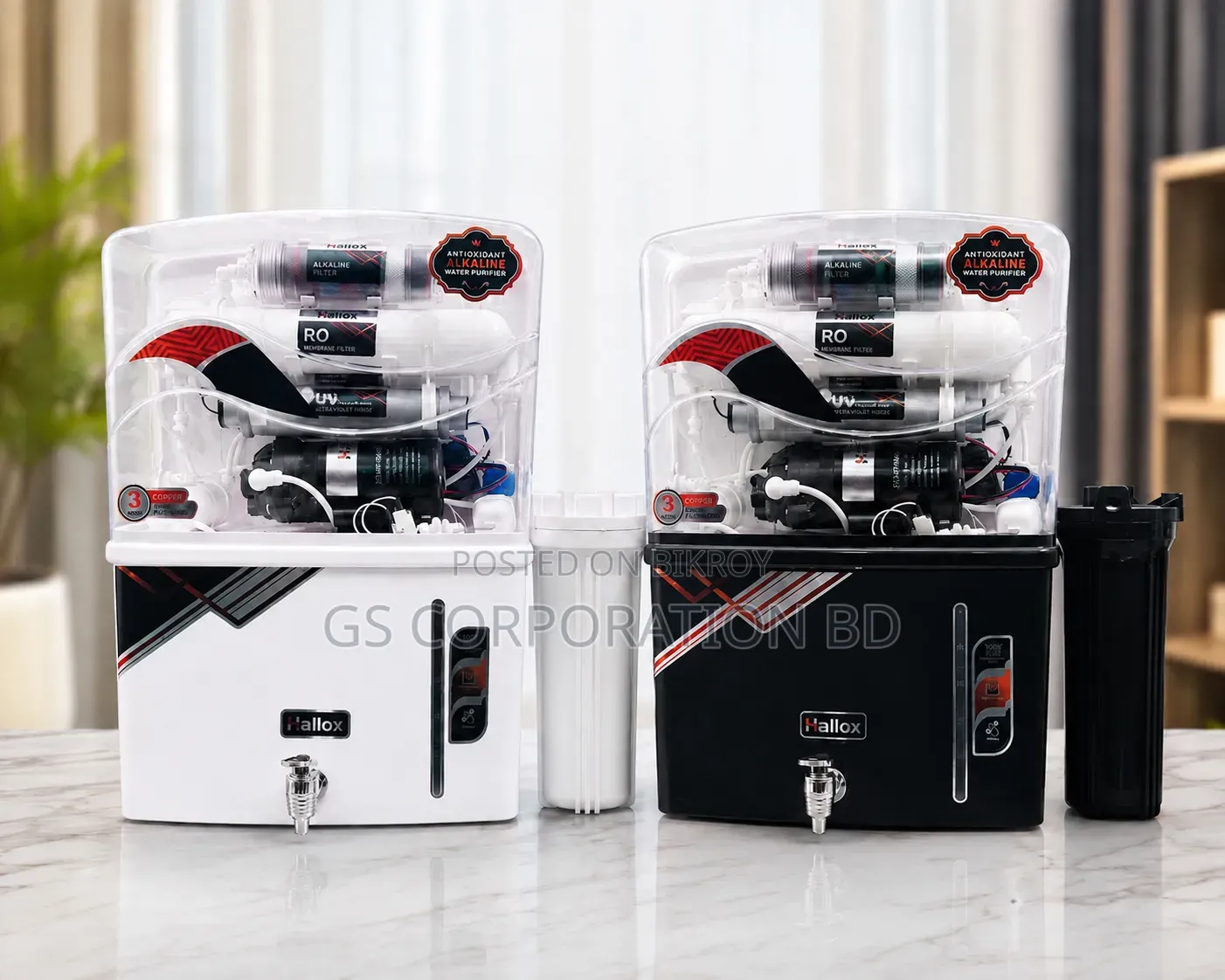 Hallox Ro,Uv,UF 8 Stage Water Purifier