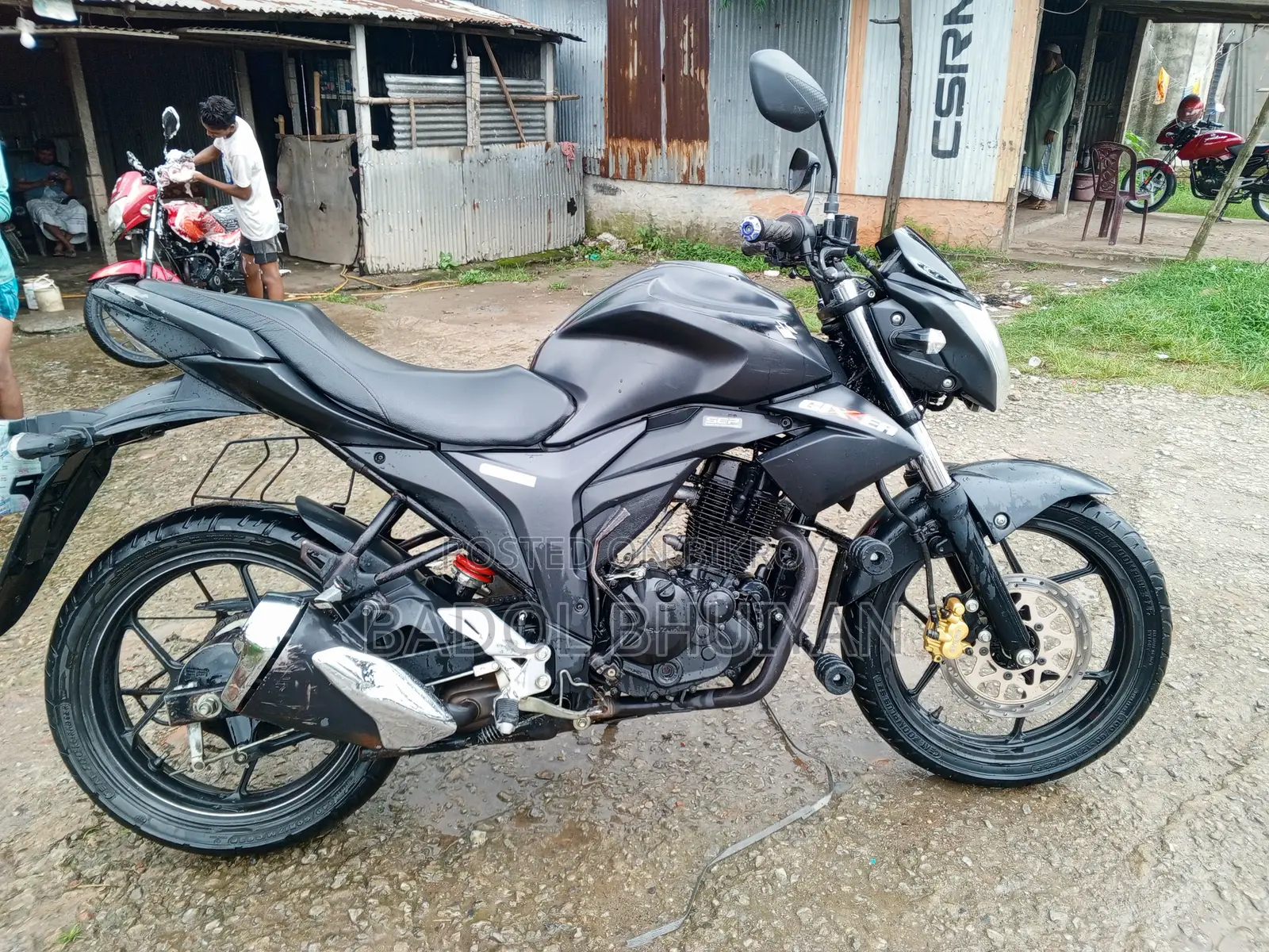 Suzuki Gixxer Monotone 2023 Black