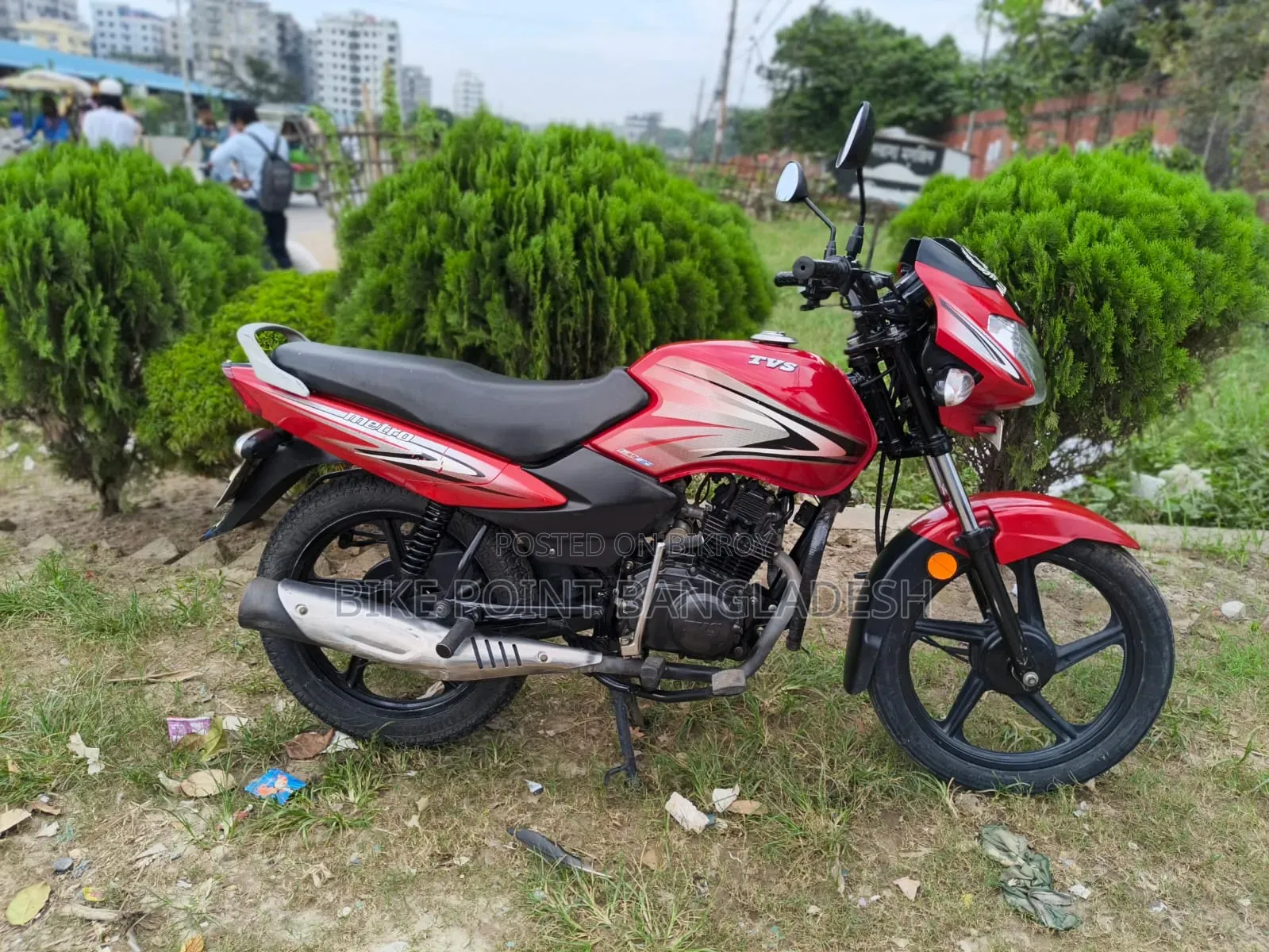 TVS Metro 2022 Red